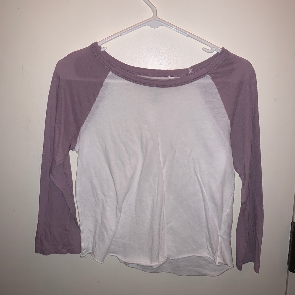 Casual baseball tee